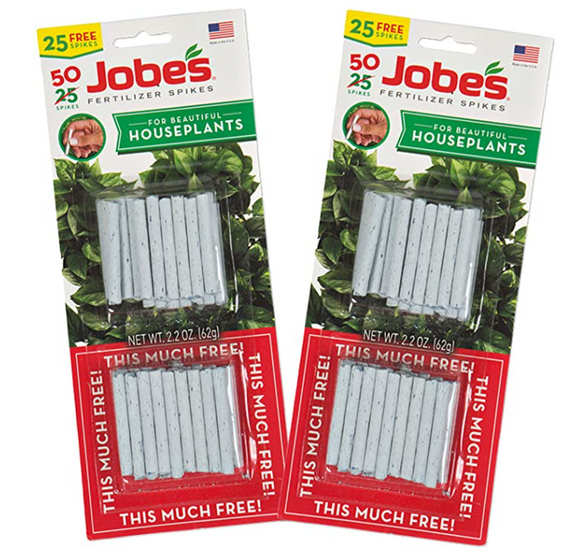 Jobe's 5001T Houseplant Indoor Fertilizer Food Spikes