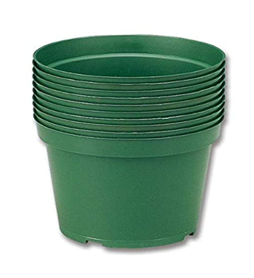 Neo Sci 01-1177 High Impact Plastic Flower Pot ( Pack of 10 )